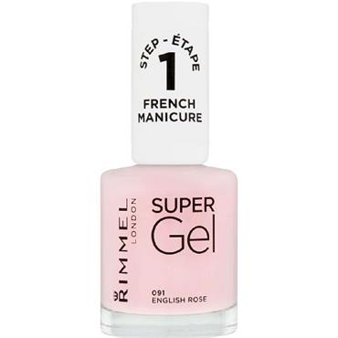 SUPER GEL NAIL FRENCH MANICURE 091 ENGLISH ROSE