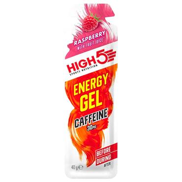 HIGH 5 CAFFEINE ENERGY GEL RASPBERR