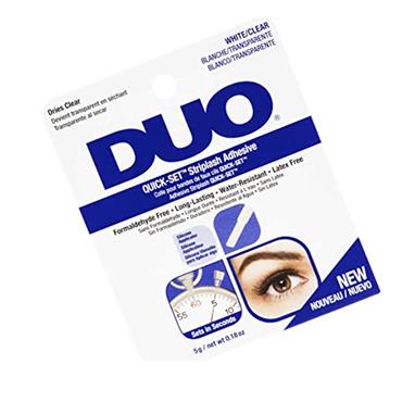 DUO QUICK SET LASH ADHESIVE WHITE/CLEAR