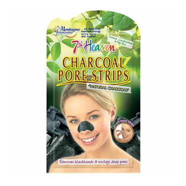 7TH HEAVEN CHARCOAL PORE STRIPS 3 PACK