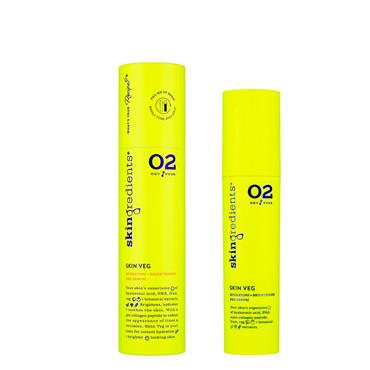 SKIN VEG HYDRATING HYALURONIC ACID SERUM REFILLABLE PRIMARY PACK 45ML