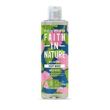 FAITH IN NATURE WILD ROSE BODY WASH