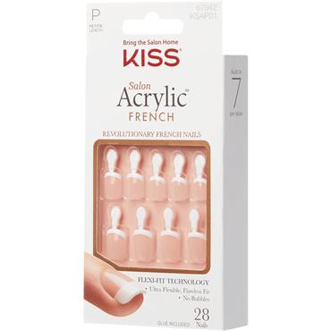 ACRYLIC FRENCH PETITE NAILS