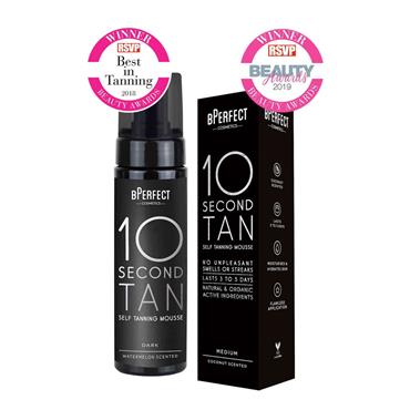 10 SECOND SELF TANNING MOUSSE - MEDIUM COCONUT SCENTED