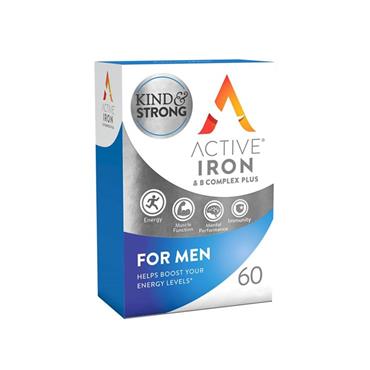 ACTIVE IRON IRON SUPPLEMENT FOR MEN 30 CAPSULES + 30 TABLETS