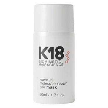 K18 LEAVE IN MOLECULAR REPAIR HAIR MASK 50ML