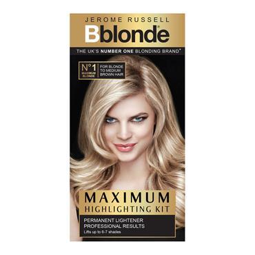 BBLONDE MAXIMUM HIGHLIGHTING KIT no1 for light to dark brown hair