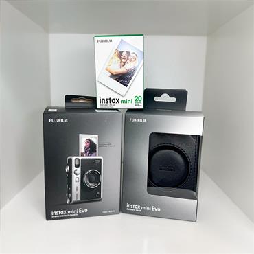 INSTAX MINI EVO BLACK BUNDLE