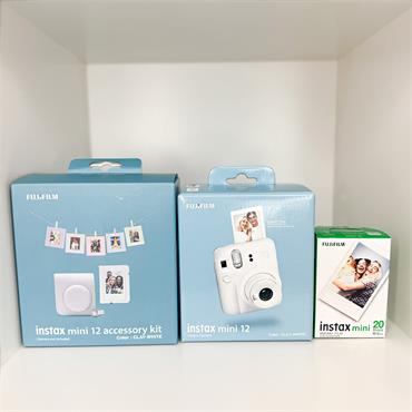 INSTAX MINI 12 BUNDLE - WHITE