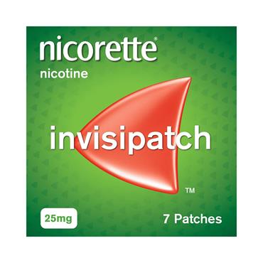 NICORETTE INVISIBLE PATCH 25MG - 7 PATCHES FOR EFFECTIVE SMOKING CESSATION SUPPORT
