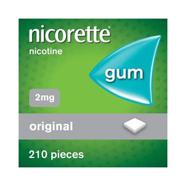 NICORETTE GUM 2MG - 210 PACK FOR EFFECTIVE SMOKING CESSATION SUPPORT