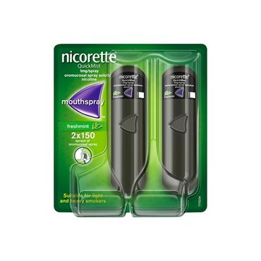 NICORETTE QUICKMIST SPRAY DOUBLE 1MG - FAST-ACTING CRAVING RELIEF (2 PACK)