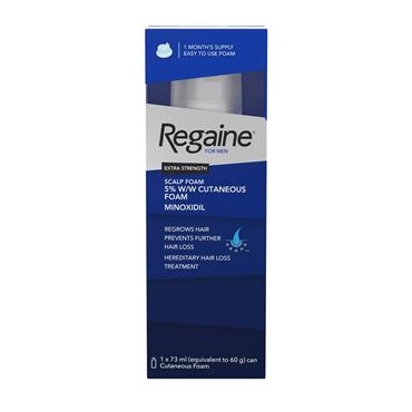REGAINE EXTRA STRENGTH SCALP FOAM TREATMENT FOR MEN