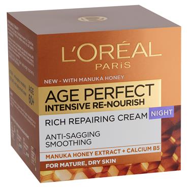 AGE PERFECT INTENSIVE RE-NOURISH RICH NIGHT CREAM