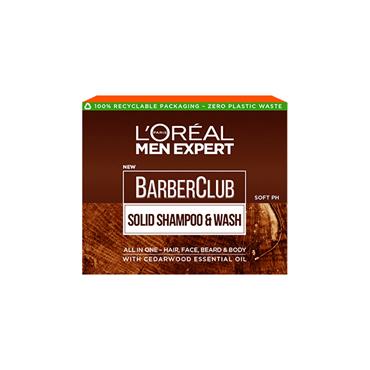 MEN EXPERT BARBERCLUB SOLID SHAMPOO & WASH