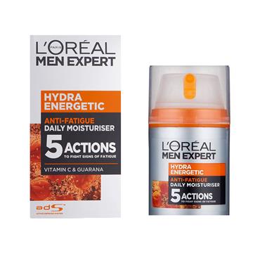 MEN EXPERT SKIN CARE HYDRA ENERGETIC ANTI-FATIGUE MOISTURISER 50ML