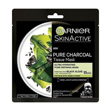 CHARCOAL AND ALGAE HYDRATING SHEET MASK