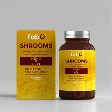 SHROOMS MENO + PERI FOOD SUPPLEMENT 60 CAPSULES