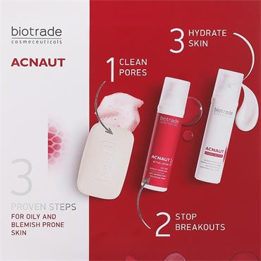 BIOTRADE ACNAUT FOR OILY AND BLEMISH PRONE SKIN 3 STEP KIT