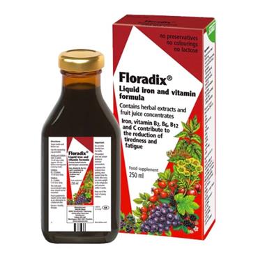 FLORADIX LIQUID IRON & VITAMIN FORMULA 250ML