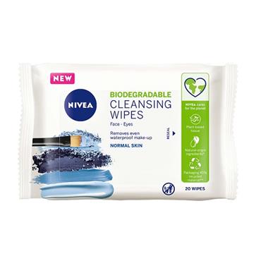 NIVEA BIODEGRADABLE CLEANSING WIPES NORMAL SKIN