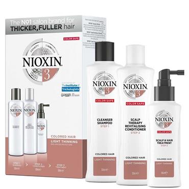 NIOXIN SYSTEM 3 FOR COLOURED HAIR - LIGHT THINNING
