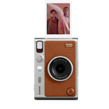 FUJIFILM INSTAX MINI EVO - BROWN CAMERA