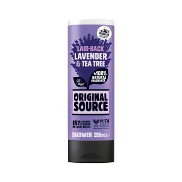 ORIGINAL SOURCE LAVENDER AND TEA TREE SHOWER GEL 250ML