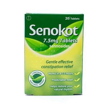 SENOKOT GENTLE CONSTIPATION RELIEF TABLETS 20