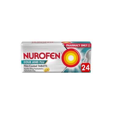 NUROFEN COLD & FLU TABLETS 24S