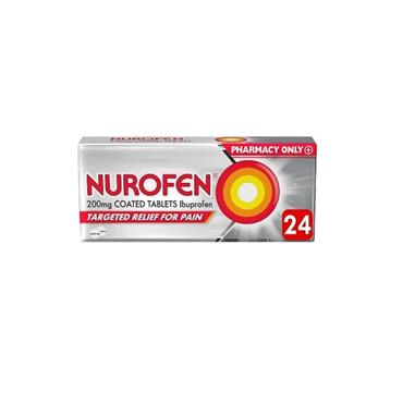 TARGETED RELIEF NUROFEN TABLETS 200MG 24