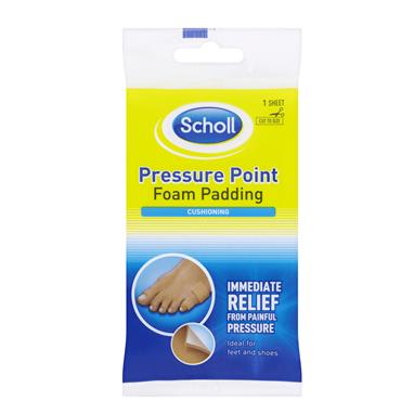 SCHOLL PRESSURE POINT FOAM PADDING