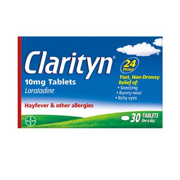 HAYFEVER CLARITYN NON DROWSY TABLETS 30S