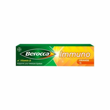 BEROCCA IMMUNO - ORANGE FLAVOUR 15S