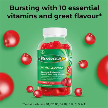 BEROCCA MULTI-ACTION CHERRY 60S