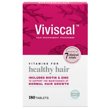 VIVISCAL MAX STRENGTH HAIR SUPPLEMENT VALUE PACK 180S
