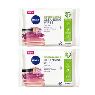 3IN1 CARING WIPES DRY SKIN TWIN PACK