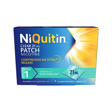 CQ NIQUITIN NICOTINE CLEAR PATCH 21MG 24HR