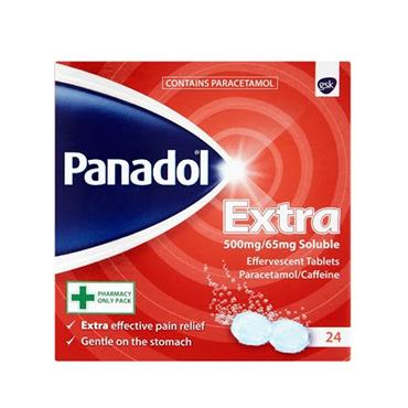 PANADOL EXTRA SOLUBLE PAIN RELIEF TABLETS PARACETAMOL X24