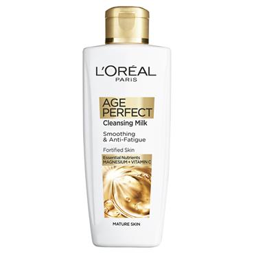AGE PERFECT SMOOTHING & ANTI FATIGUE CLEANSING MILK