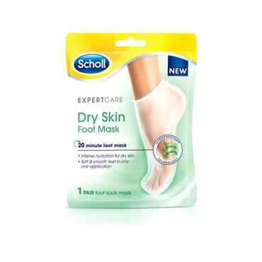 SCHOLL DRY SKIN FOOT MASK 1PAIR
