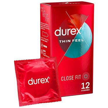 DUREX THIN FEEL CLOSE FIT 12 S