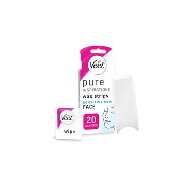FACE WAX STRIPS X20