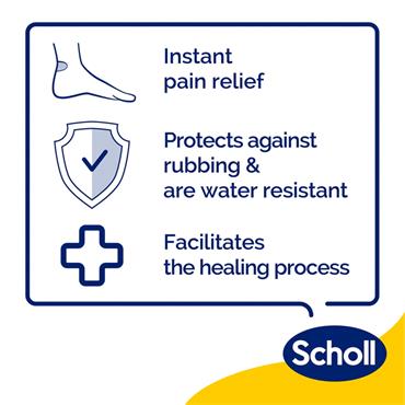SCHOLL BLISTER PLASTERS - MIXED 5 VPACK