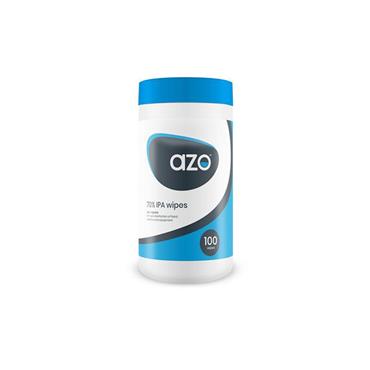 AZO 70% IPA WIPES - 100