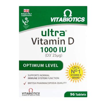 VITABIOTICS VIT D3 1000iu 96S