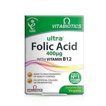 ULTRA FOLIC ACID 400UG 60S