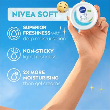 SOFT INTENSIVE MOISTURISING CREAM POT 200ML