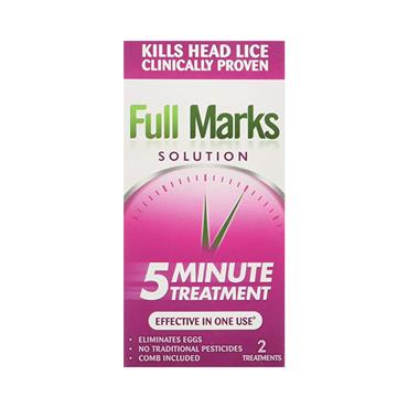 FULL MARKS SOLUTION 100ML KILLS HEAD LICE