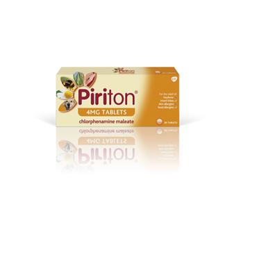PIRITON ALLERGY RELIEF TABLETS 4MG X30S